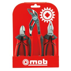 LOT DE 3 PINCES BI-MATIÈRE