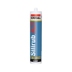 MASTIC SILICONE SILIRUB AL2T TRANS 300 ML