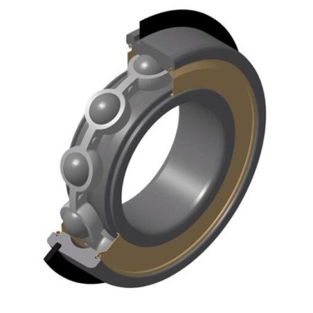 ROULEMENT A BILLES ACIER 6004ZZNR/5K