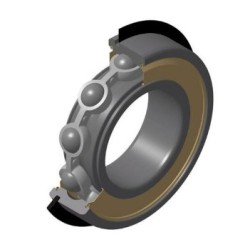 ROULEMENT A BILLES ACIER 6200ZZNR/5K