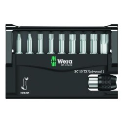 JEU DE 10 EMBOUTS TORX X SELECTOR