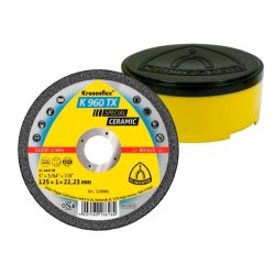 Disque de tronçonnage 125x1x22.23 acier-inox  special  corindon ceramique