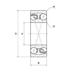 ROULEMENT A BILLES ACIER 2310SC3