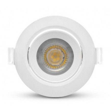 SPOT LED SMD ORIENTABLE 5W 3000K PACK DE 3