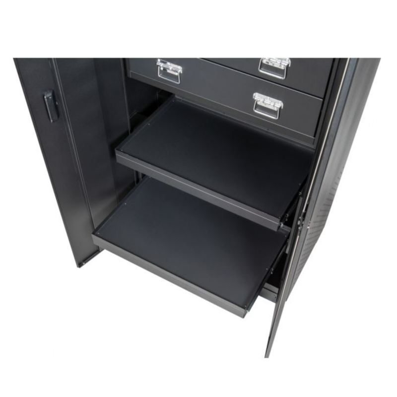 ARMOIRE DE RANGEMENT HAUTE À 2 TIROIRS, L. 903 X L. 518 X H. 1950 MM - REF. 810.8057