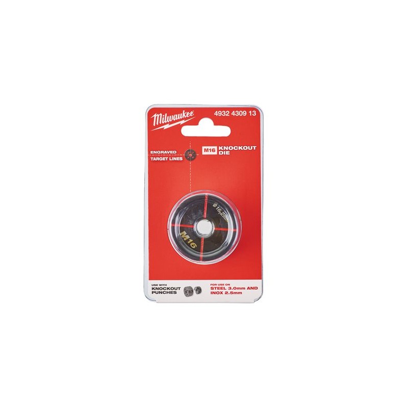 MATRICE POUR EMPORTE-PIÈCE DIE M 16 Ø  16.2