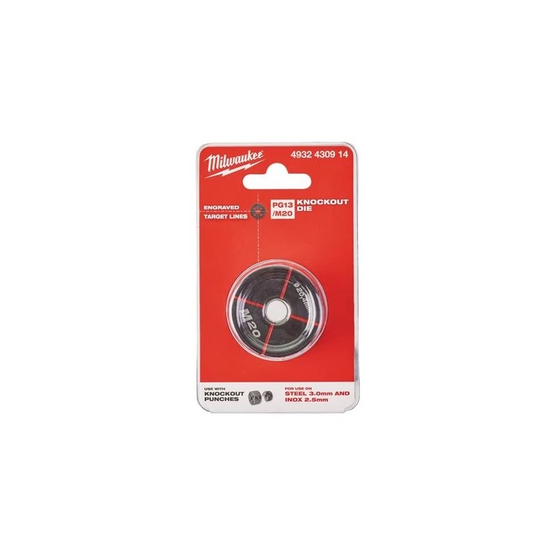 MATRICE POUR EMPORTE-PIÈCE DIE PG 13 / M 20 Ø 20.4