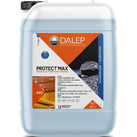 DALEP HYDROFUGE/OLÉOFUGE PROTECT'MAX BIDON 20L