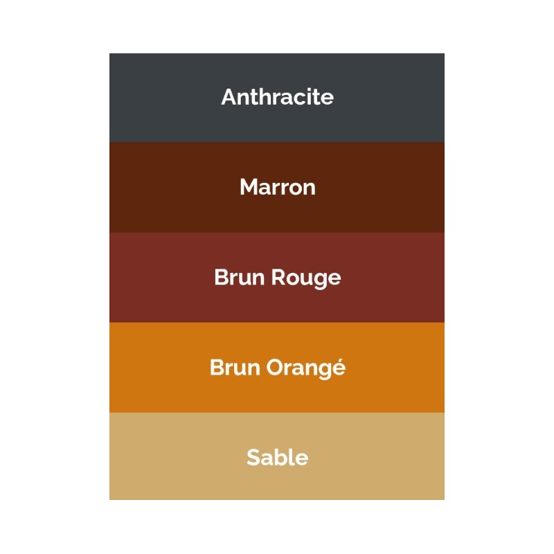 DALEP HYDROFUGE MINERALISANT HYDRO-ROC COLORÉ BRUN ROUGE BIDON 20L