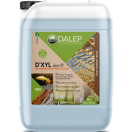 DALEP TRAITEMENT BOIS TOUS USAGES D'XYL® ÉCO·R BIDON 20L