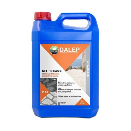 DALEP NETTOYANT NET TERRASSE CONCENTRE BIDON 5L