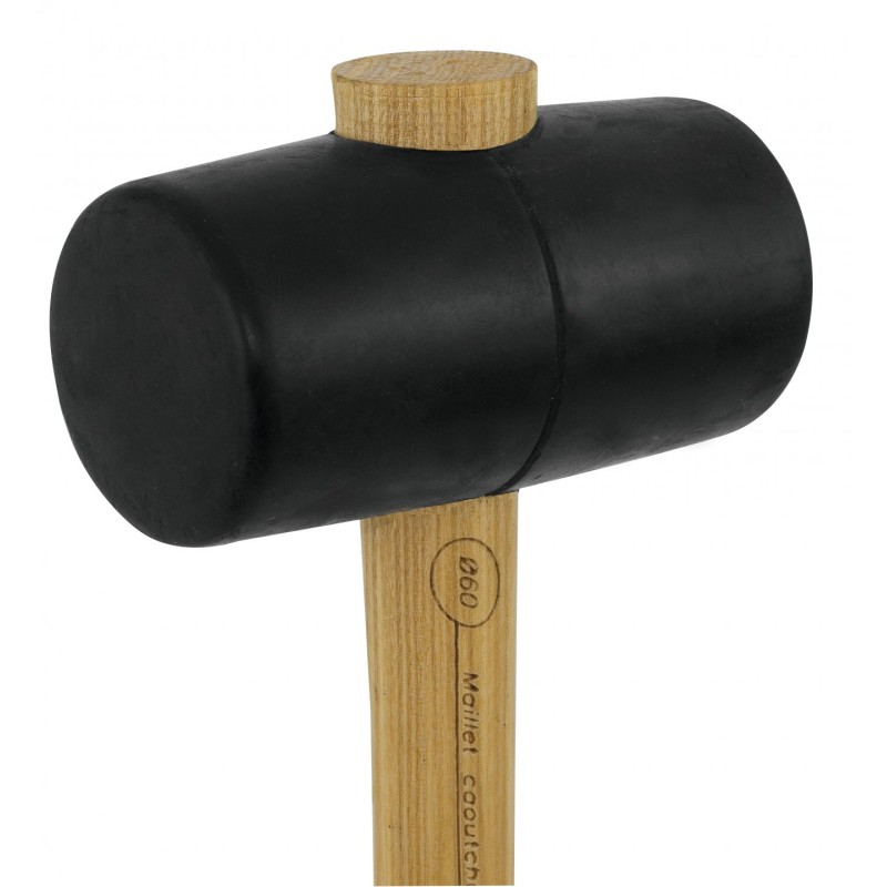 MAILLET CAOUTCHOUC DUR Ø60