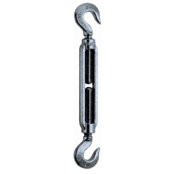 TENDEUR CROCHET+CROCHET  ACIER ZINGUE M14 CMU 420KG TENDEUR CROCHET+CROCHET  ACIER ZINGUE M14 CMU 420KG