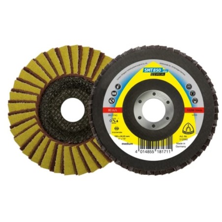 PLATEAU A LAMELLE SMT 850 125X22.23MM GRAIN 80 MOYEN CONVEXE BTE 5
