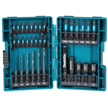 COFFRET IMPACT BLACK 33PCS - MAKITA