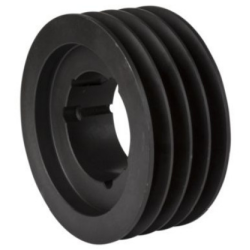 POULIE FONTE SPC 4 GORGES Ø210 POUR MOYEU AMOVIBLE 3020