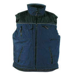 GILET SANS MANCHE RIPSTOP MULTIPOCHES NAVY GILET SANS MANCHE RIPSTOP MULTIPOCHES NAVY