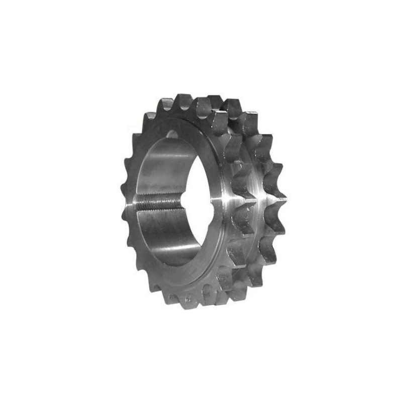 PIGNON ACIER DOUBLE B2 MOYEU AMOVIBLE