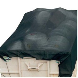 FILET BENNE 90% NOIR 165GR/M2 - BANDE + OEILLETS 50 ET SANDOW VERT 2.5X6M - Réf. F202165 FILET BENNE 90% NOIR 165GR/M2 - BANDE + OEILLETS 50 ET SANDOW VERT 2.5X6M - Réf. F202165