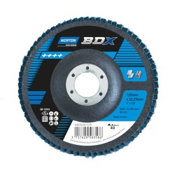 DISQUE A LAMELLES BOMBE BDX 125X22 P40