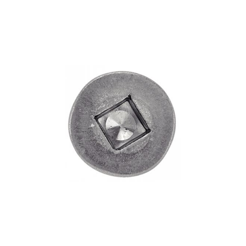 VIS AUTOPERCEUSE TETE FRAISEE EMBOUT VIS CARRE INOX A2 4.8X80 - CDT 200