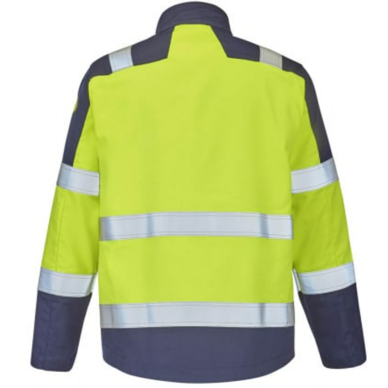 BLOUSON ATA JAUNE  FLUO / BLEU MARINE ATEX HV 320 XP