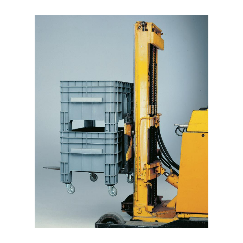 CAISSE PALETTE 4 PIEDS 285L 1040 X 640 HAUT 670 MM