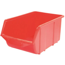 BACS A BEC PVC ROUGE ECOBOX 110X90X50MM