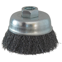 BROSSE CONIQUE D.75 M14 FIL 0.30 ACIER ONDULE