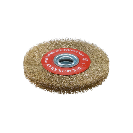 BROSSE DE TOURET Ø150 X25X32 FIL LAITONNE
