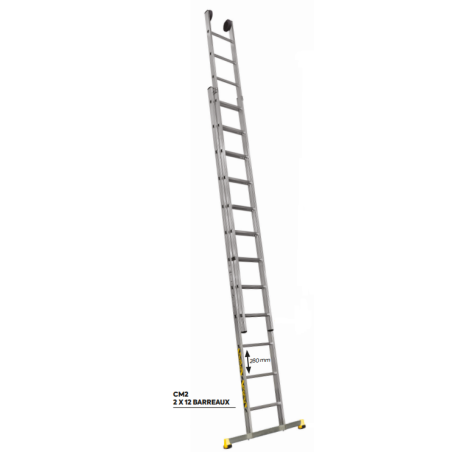 ECHELLE COULISSANTE 2 PLANS A MAIN CM2 3M05/5M