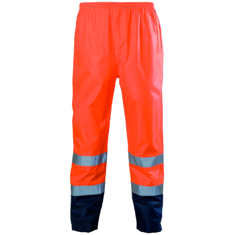 ENSEMBLE DE PLUIE HI VIZ VESTE + PANTALON ORANGE