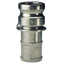 ADAPTATEUR A CAMES CANNELE INOX TYPE E ADAPTATEUR A CAMES CANNELE INOX TYPE E