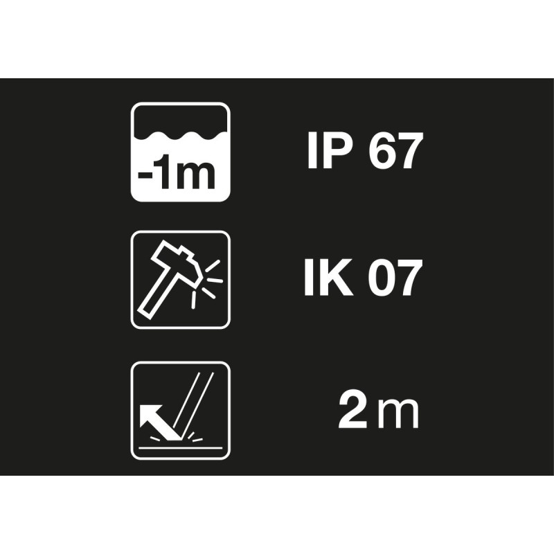 Lampe frontale norme IP67