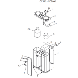 Pack maintenance Compair pour séparateur huile/eau modèle CCS50 Pack maintenance Compair pour séparateur huile/eau modèle CCS50