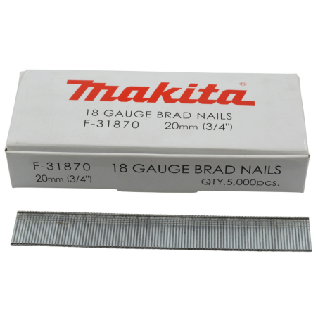 CLOUS BRADS 18GA 20MM (5000 PCS)