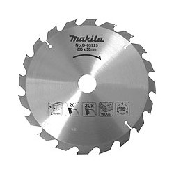 LAME CARBURE STANDARD BOIS Ø210 AL30 24 DT REF D-29050