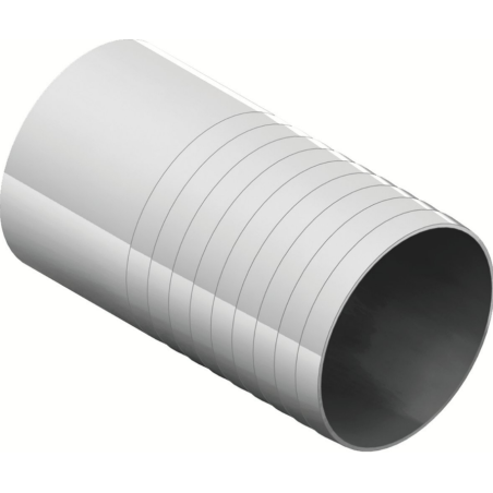 RACCORD SMS A SOUDER EMBOUT CANNELÉ INOX 316L