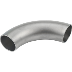 RACCORD SMS A SOUDER COUDE 90° 3D ROULÉ SOUDÉ AVEC PARTIE DROITE INOX 316L RACCORD SMS A SOUDER COUDE 90° 3D ROULÉ SOUDÉ AVEC PARTIE DROITE INOX 316L