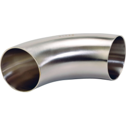 RACCORD SMS A SOUDER COUDE 90° 1,5D ROULÉ SOUDÉ SANS PARTIE DROITE INOX 316L RACCORD SMS A SOUDER COUDE 90° 1,5D ROULÉ SOUDÉ SANS PARTIE DROITE INOX 316L