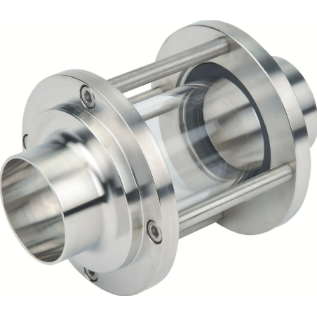 INDICATEUR DE CIRCULATION SMS INOX 316L JOINT EPDM LISSE/LISSE