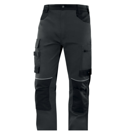 PANTALON DE TRAVAIL GRIS-NOIR