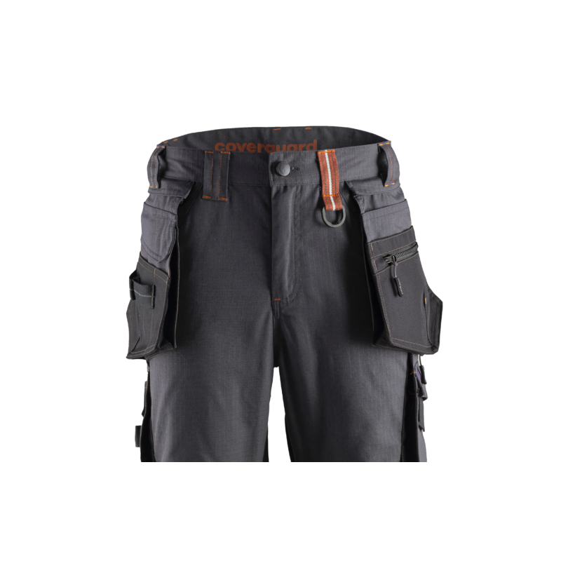 PANTALON CRISTOBAL ANTRHACITE-CITROUILLE