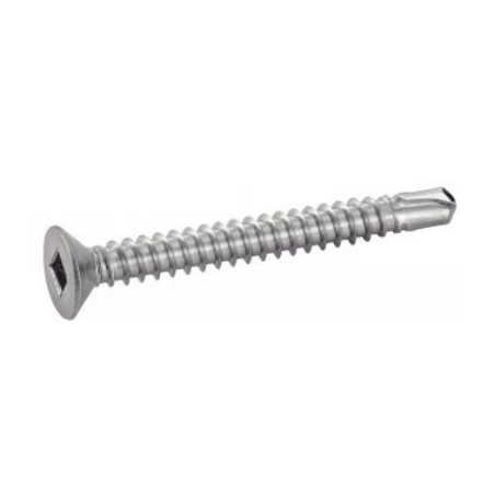 VIS AUTOPERCEUSE TETE FRAISEE EMBOUT VIS CARRE INOX A2 4.2X16 CDT 200