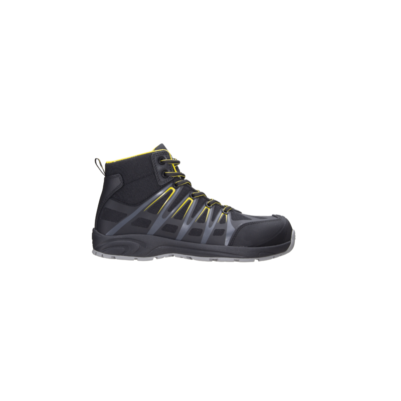 ALUNI S3 CHAUSSURE SECU HAUTE NOIR ET JAUNE