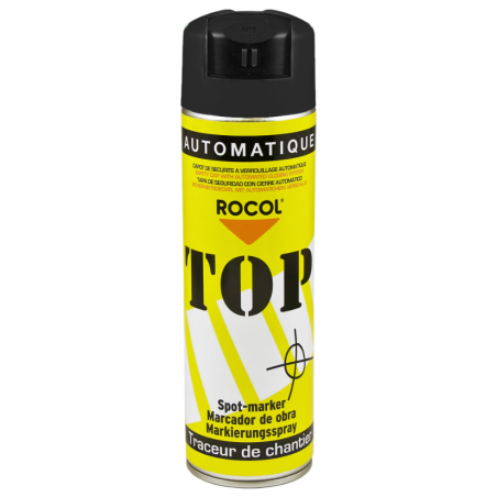 AEROSOL ZEBRAJELT TOP AUTOMATIQUE NOIR, CDT 650/500ML, COULEUR RAL 9017