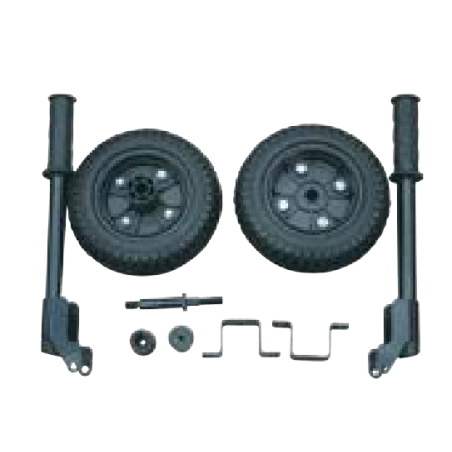 KIT PIED + ROUES + POIGNEES - PIECE DETACHEE POUR GROUPE ELECTROGENE BX6000
