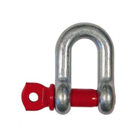 MANILLE DROITE HR GALVA CMU 3,25T AXE A OEIL5/8 ACIER ALLIÉ