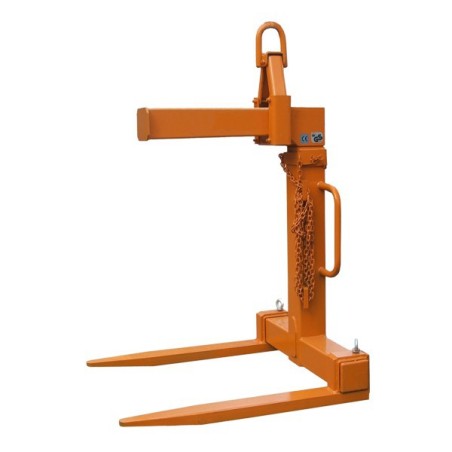 LEVE PALETTE A EQUILIRAGE MANUEL AVEC FOURCHE 2 000 KG