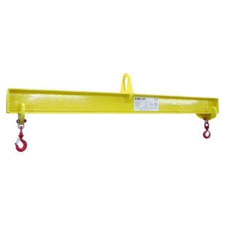 PALONNIER MONOPOUTRE FIXE SUSPENSION PAR ANNEAU CENTRALE 2000KG 1M